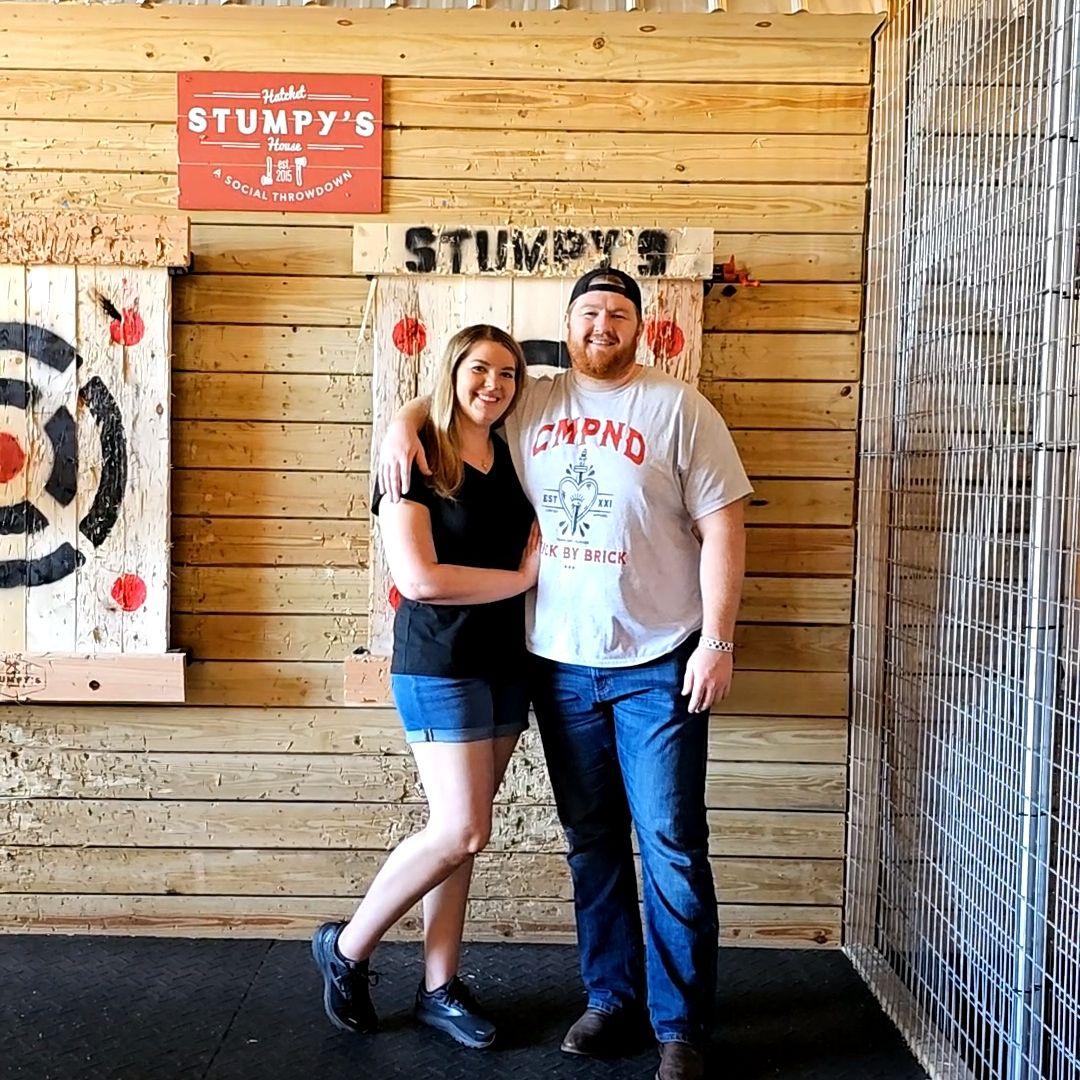 Our first Axe date was right on the bullseye