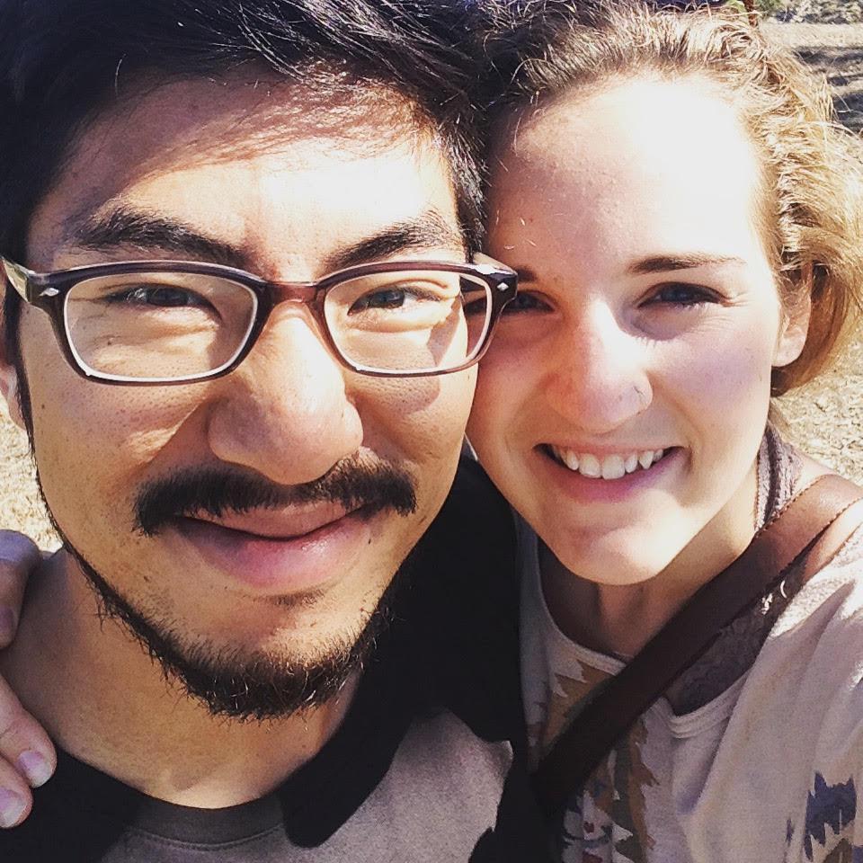 A photo from the first time Ilana visited Spencer in California.