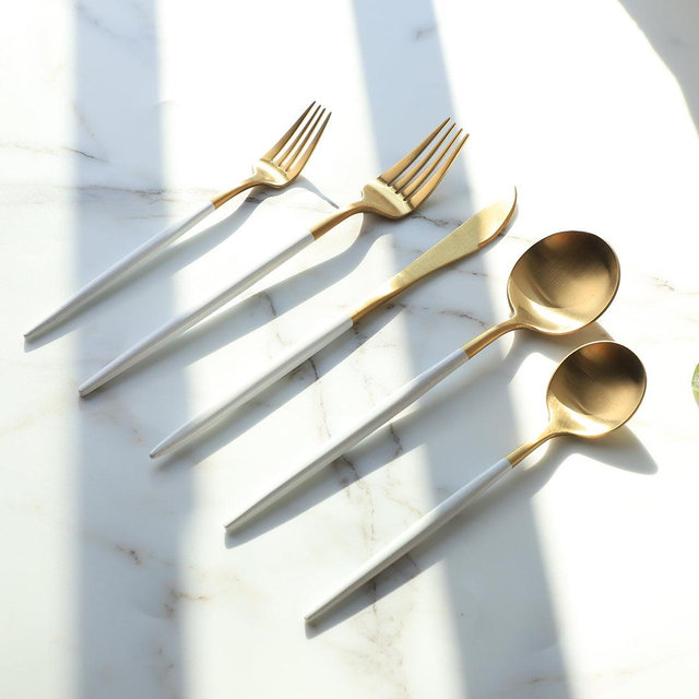 JAZZUPCO French Flatware - 4 Person Set