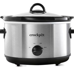 Crock-Pot 4.5qt Slow Cooker, Stainless Steel