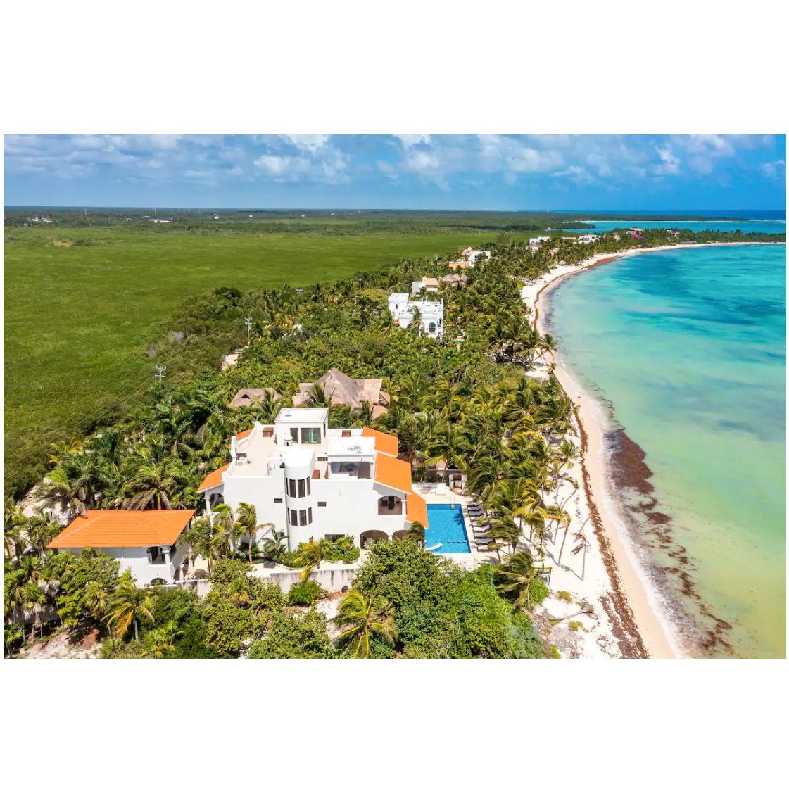 Hacienda Caracol Soliman Bay aerial view