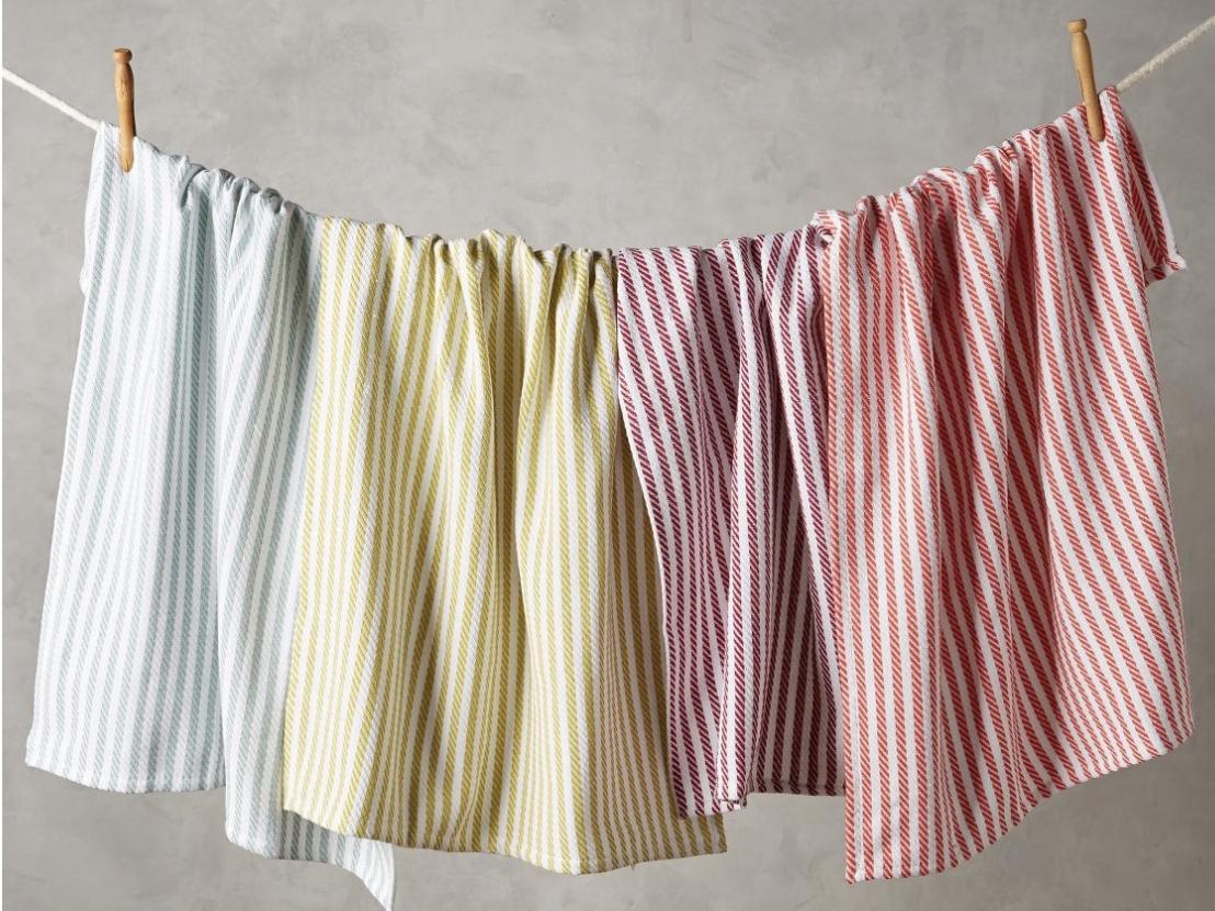 Baker Stripe Dish Towels, Set of 4 | Anthropologie