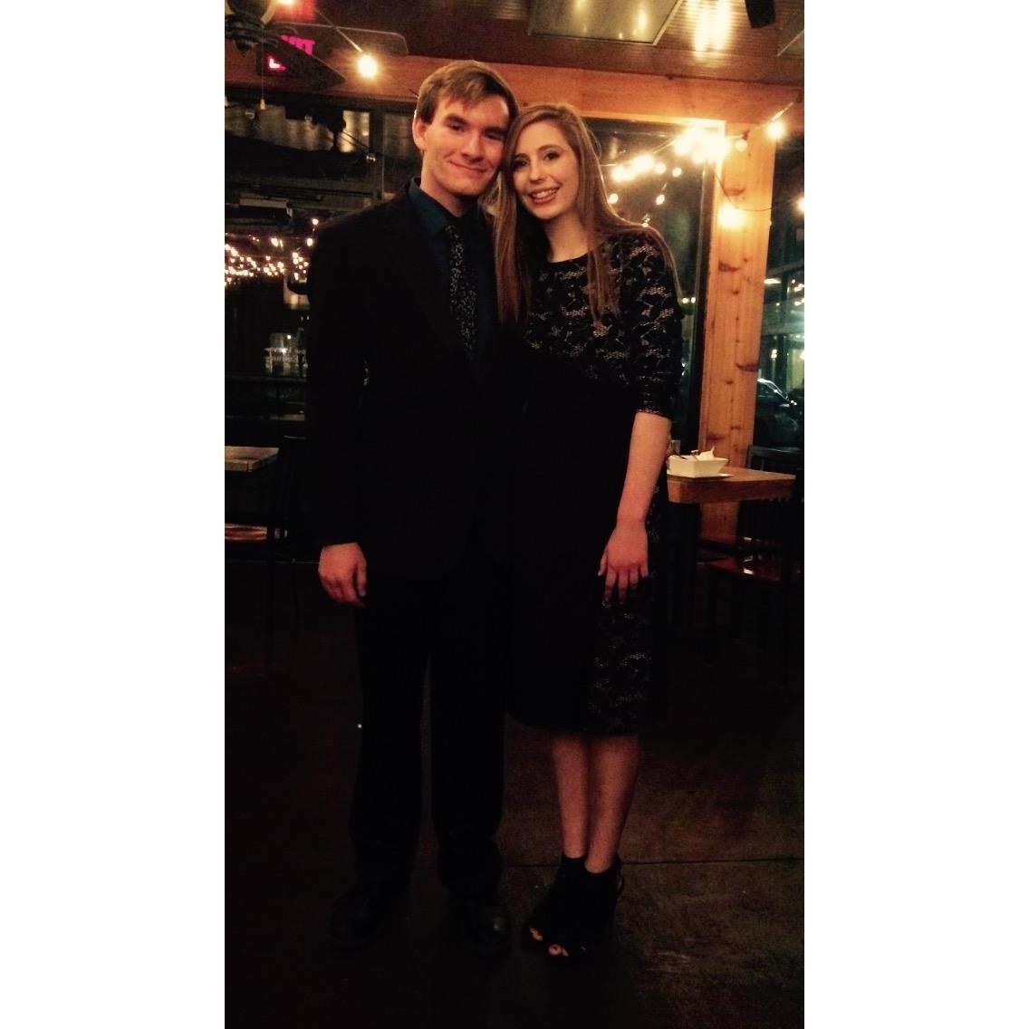 From our first date.