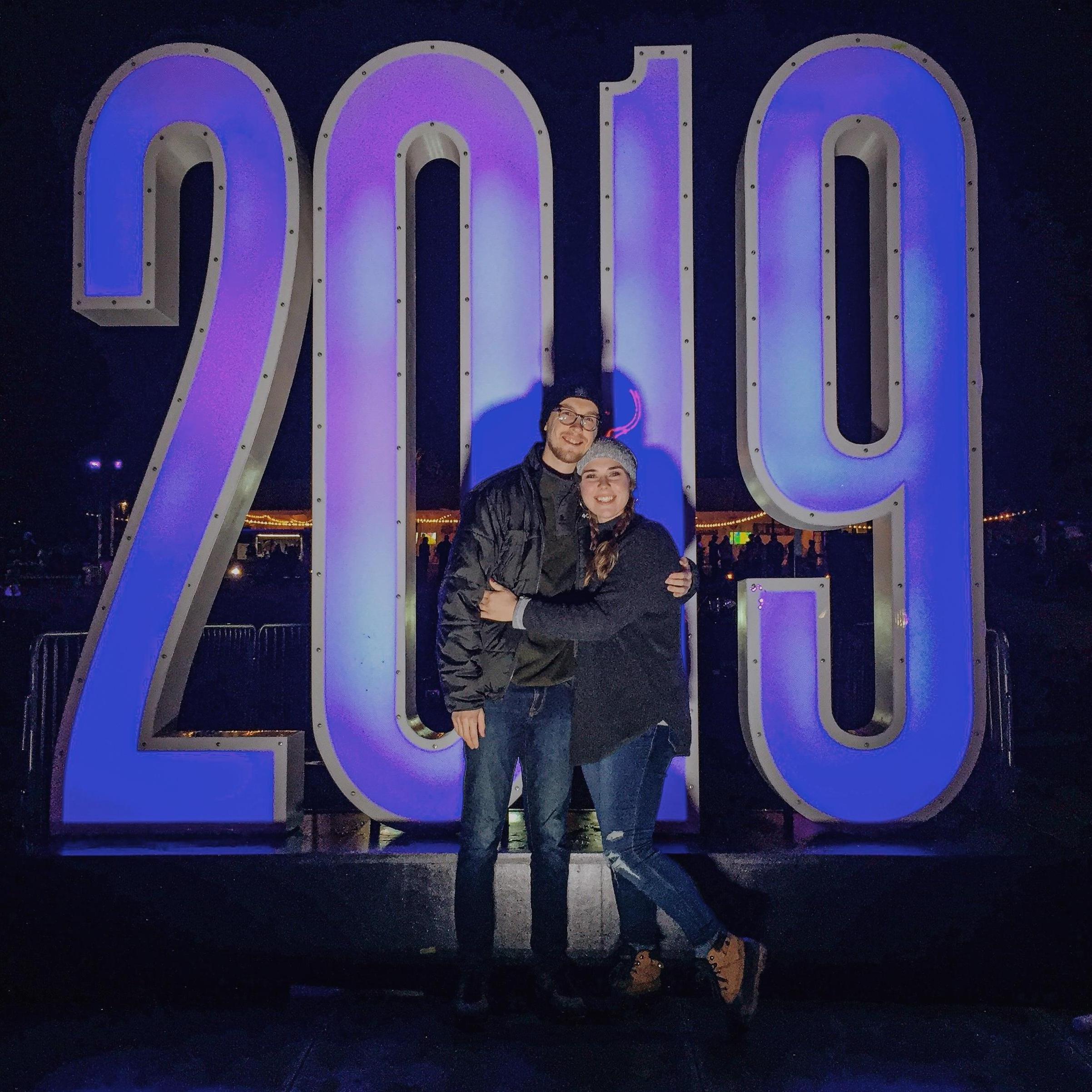 Nashville NYE Celebration. Bicentennial Park. December 31, 2018.