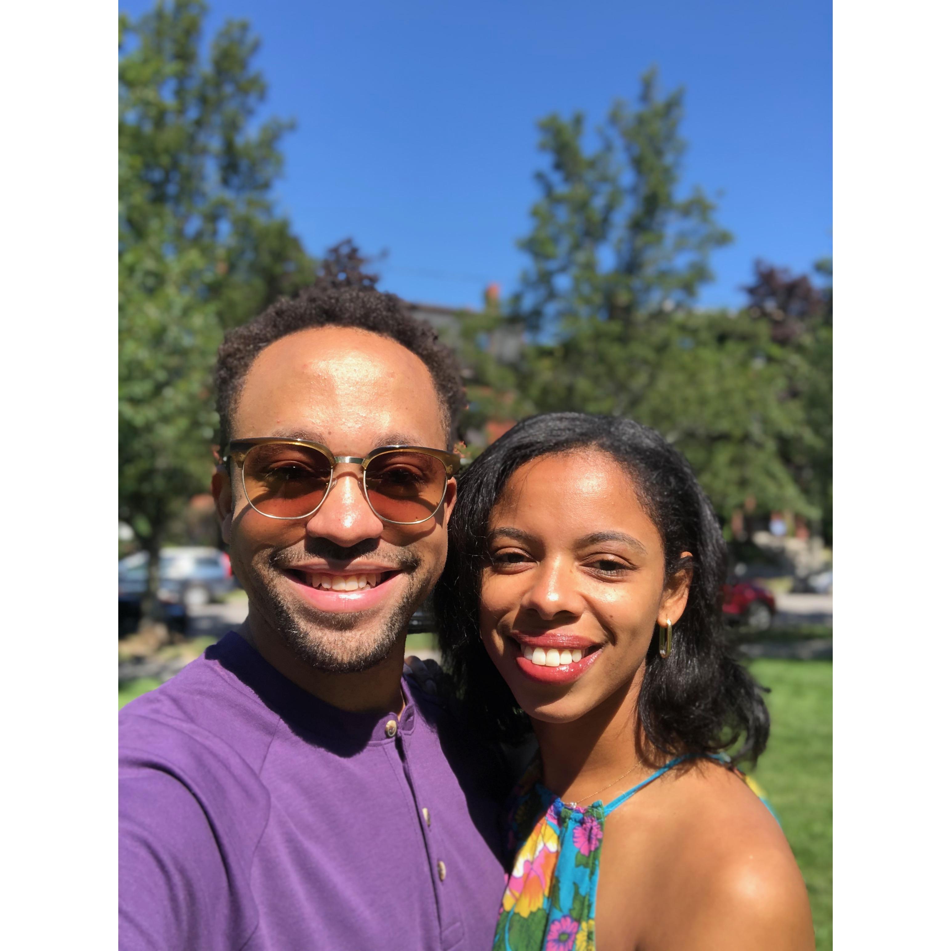 First trip to Maine together.