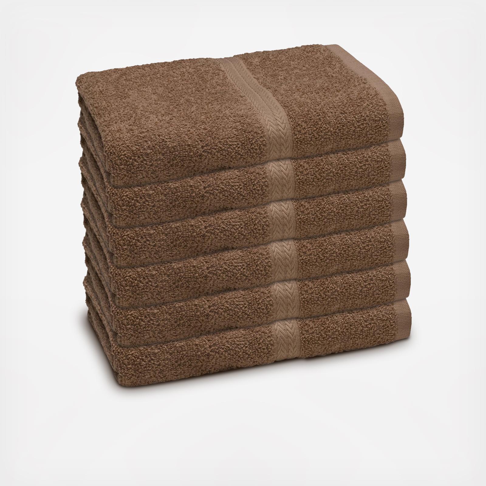 Martex, Commercial Bath Towel, Set of 6 Zola