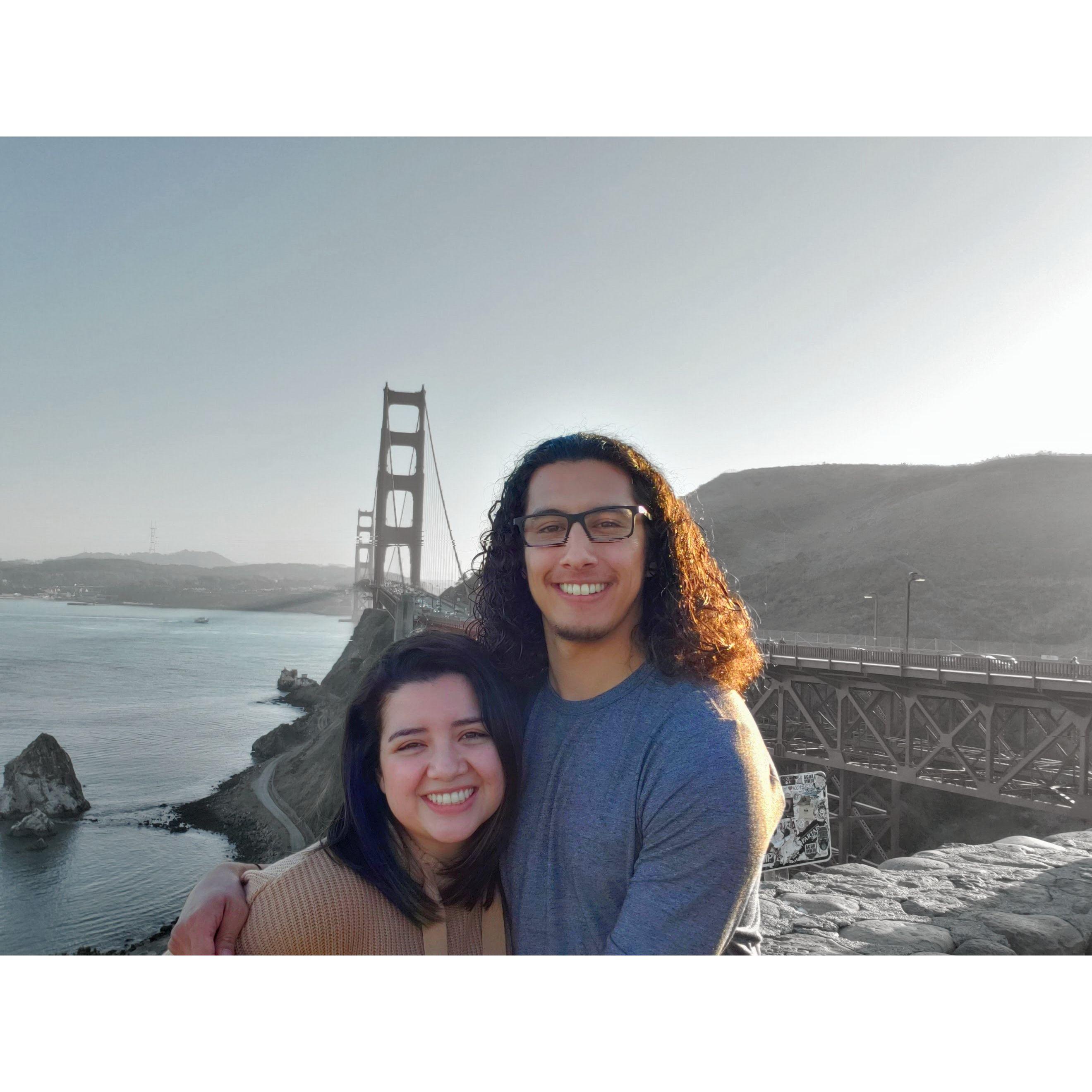 Alex "crashed" my "solo" trip up the PCH before we were official. She flew up to San Francisco and flew out from Portland. She made it an even more memorable vacation.