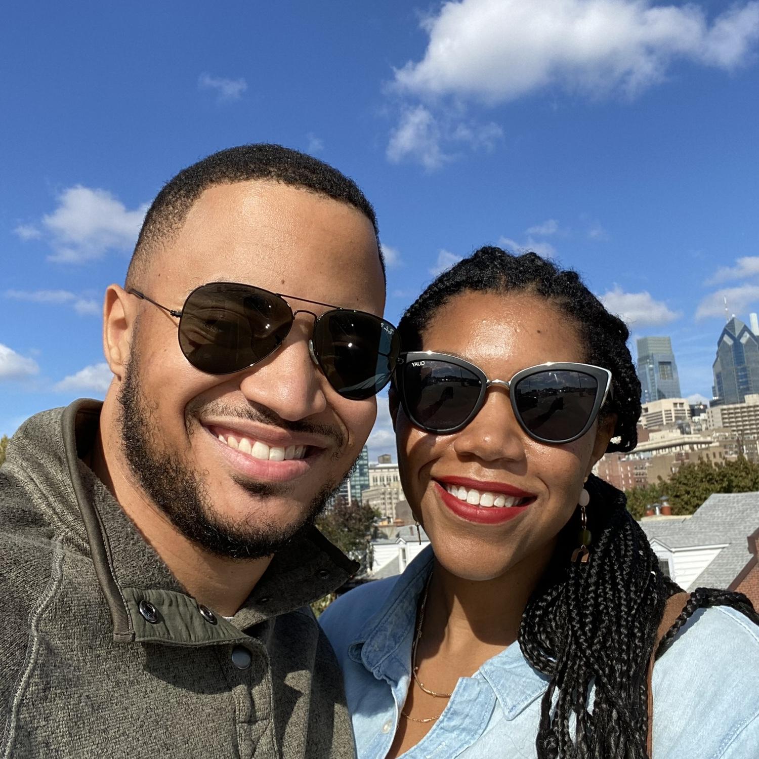Sarah & Charles' First Couple's Day Trip - Philadelphia, PA