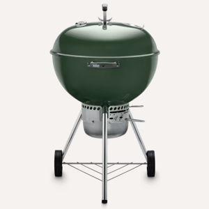 Weber 22” Original Kettle Premium | Charcoal Grill in Green