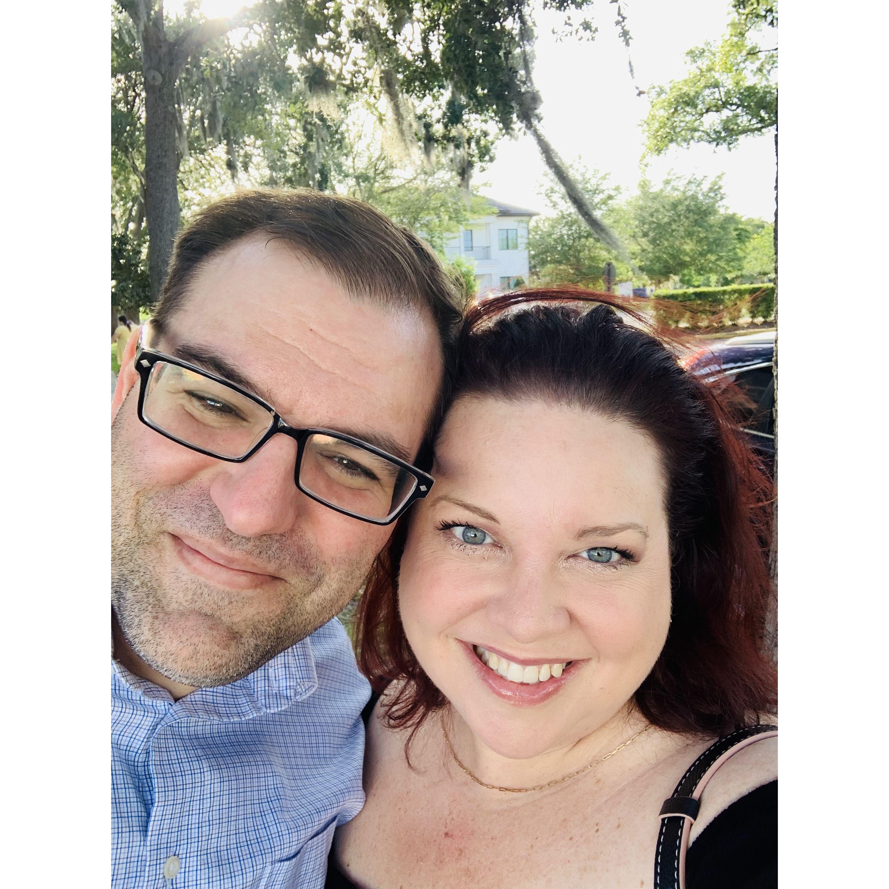 Claire and Ben in Winter Park, FL