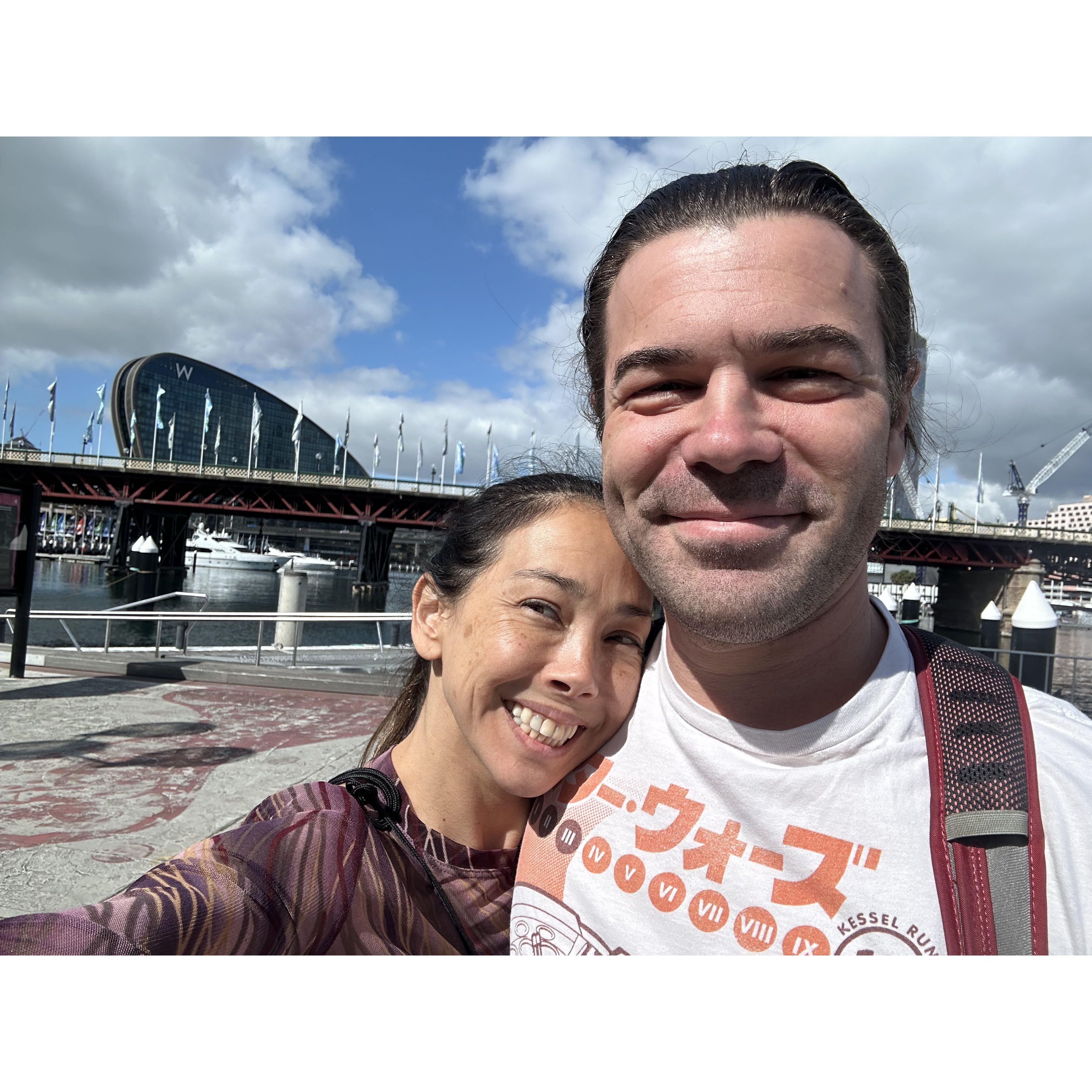 Jules took Sarah to Australia!