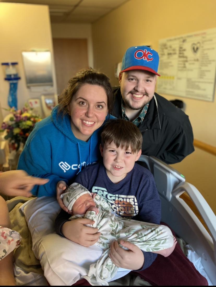 Baby Kendon was born into the Logan crew