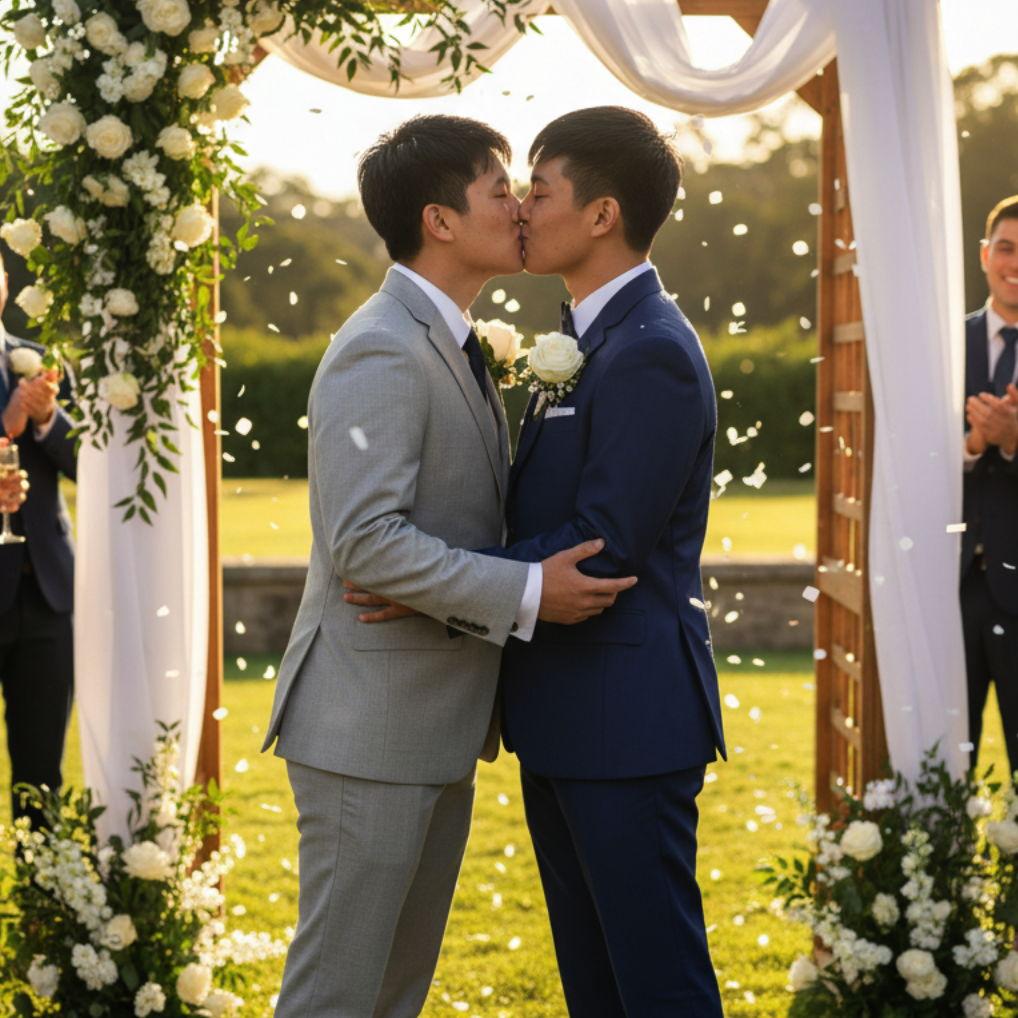 We first said I love you