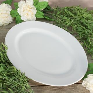 Porcelain Oval Serving Platter