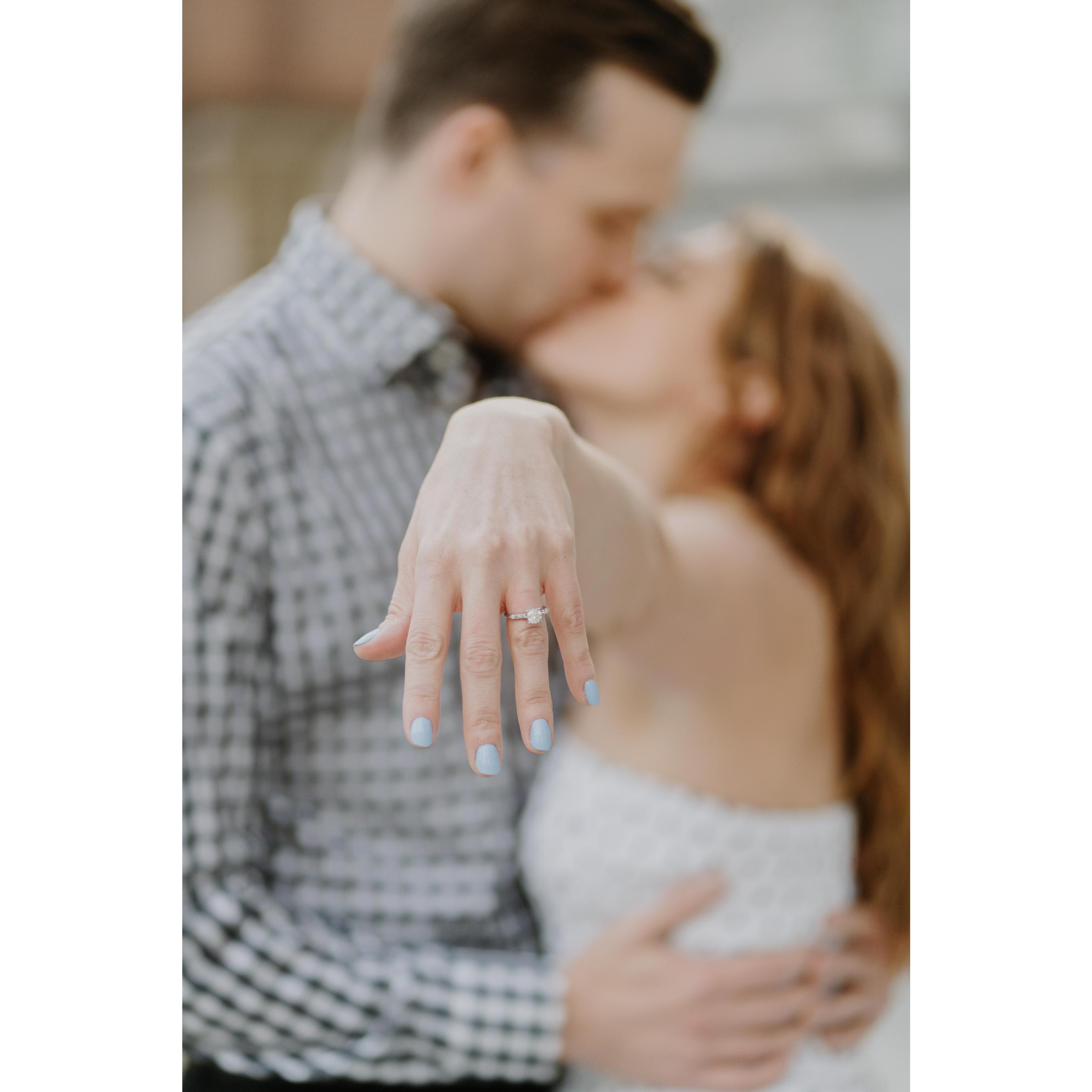 Did you know Anthony used Serena's grandma's ring when he popped the question in December 2020?
