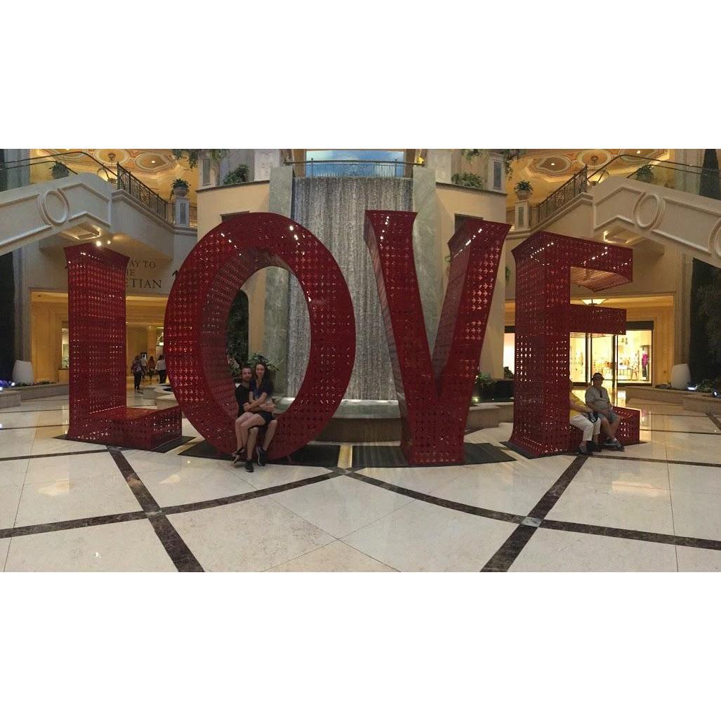 In the Venetian in Las Vegas