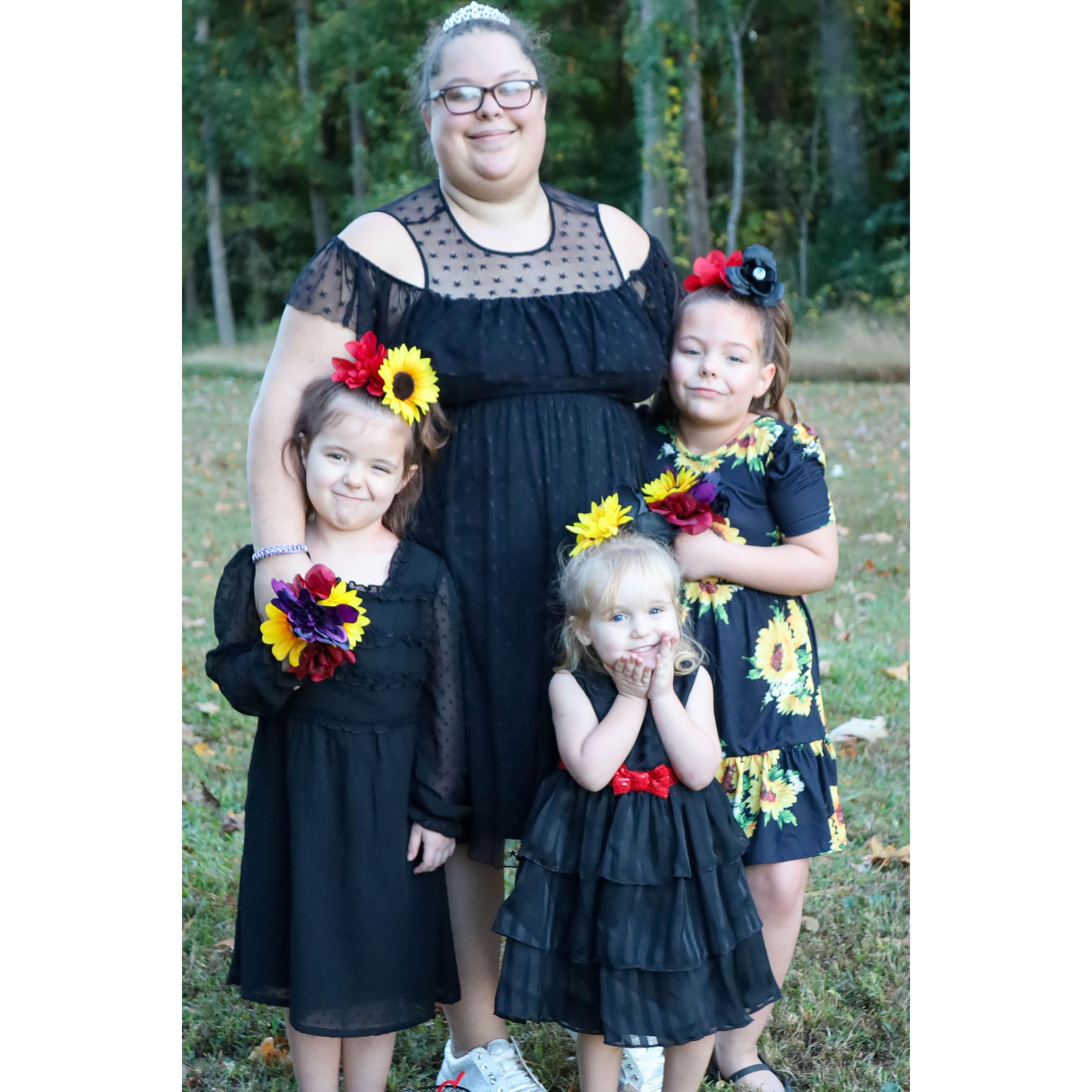 Rebecca and her girls
