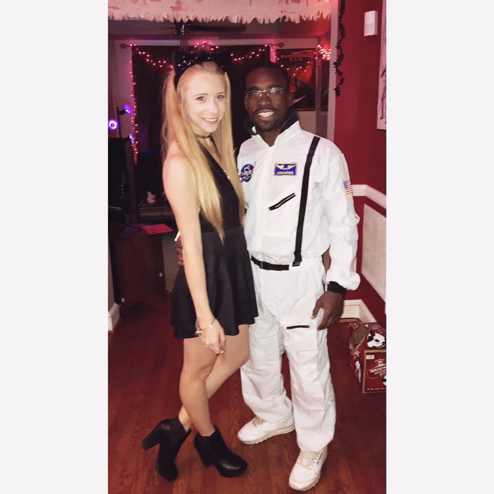 The night before we started dating - Halloween 2016