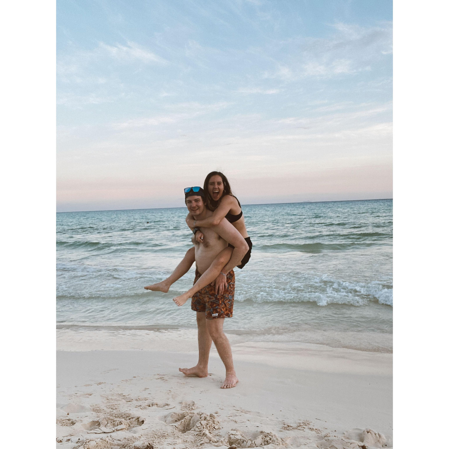The trip to Mexico where we decided we were having a destination wedding