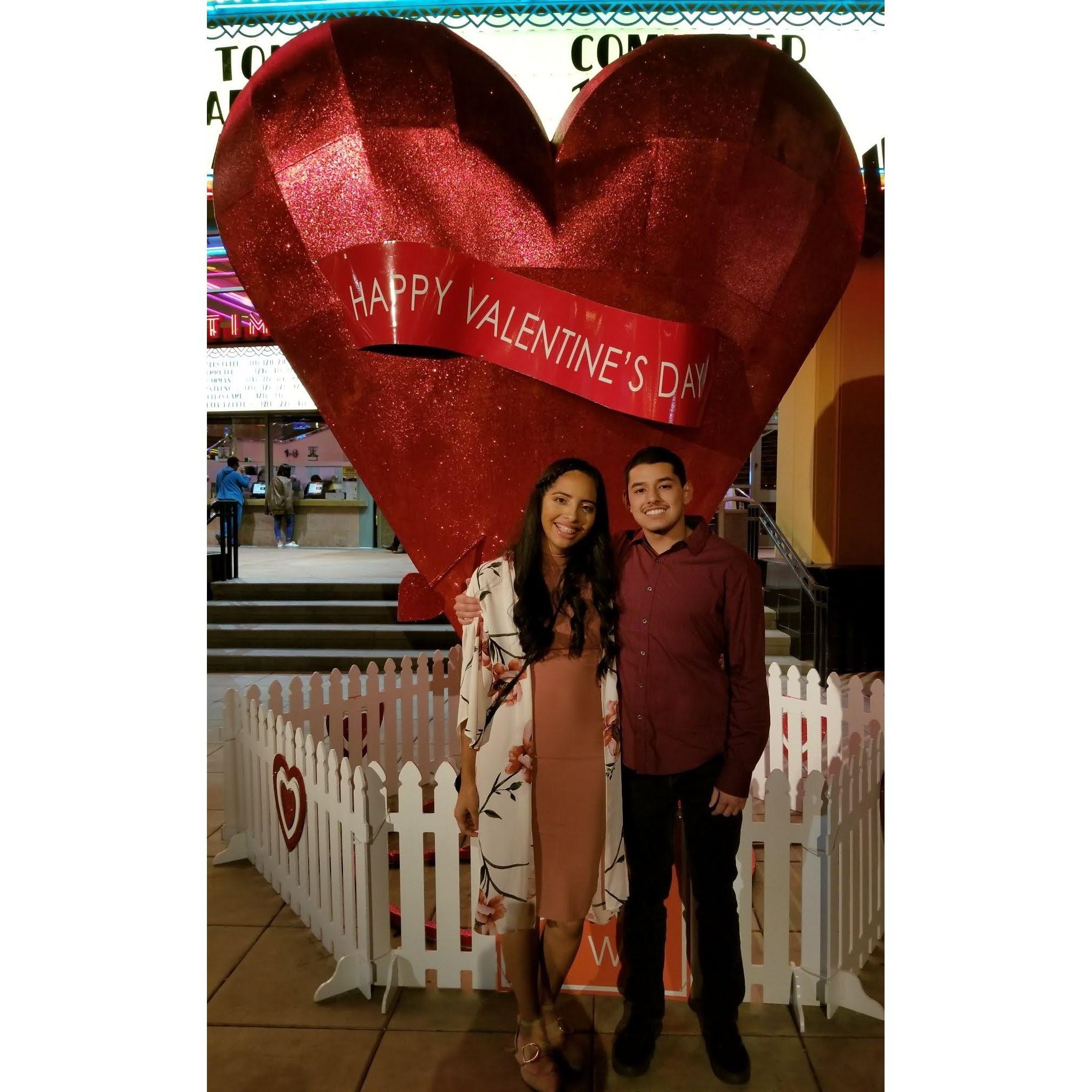 2018- their first valentines day