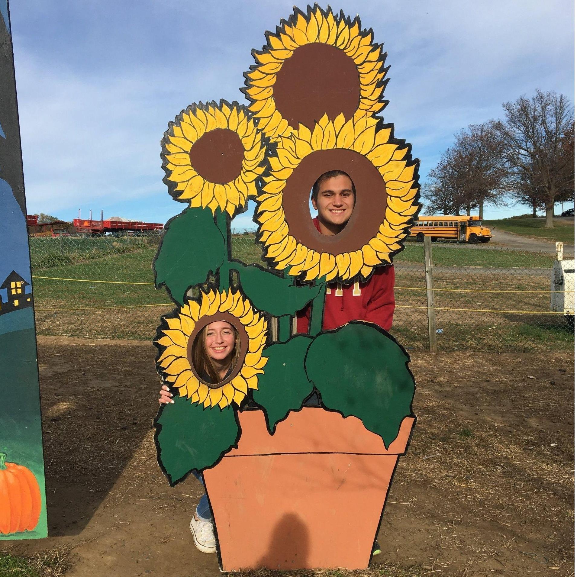 Our first date! Alexandra earned the nickname 'Sunflower', which Dom had engraved on her engagement ring. (11/6/16)