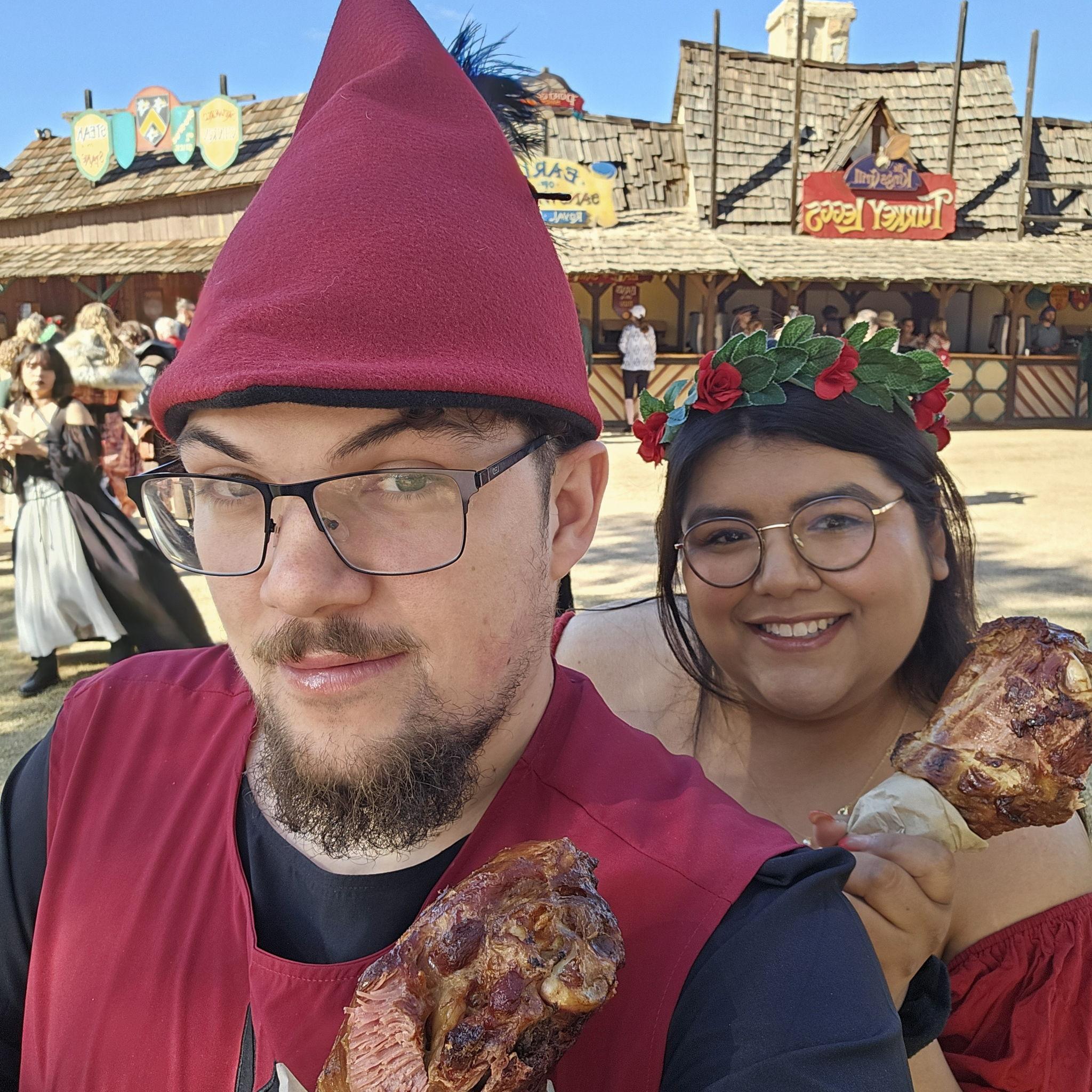 First Time Dressing up at the RenFair
