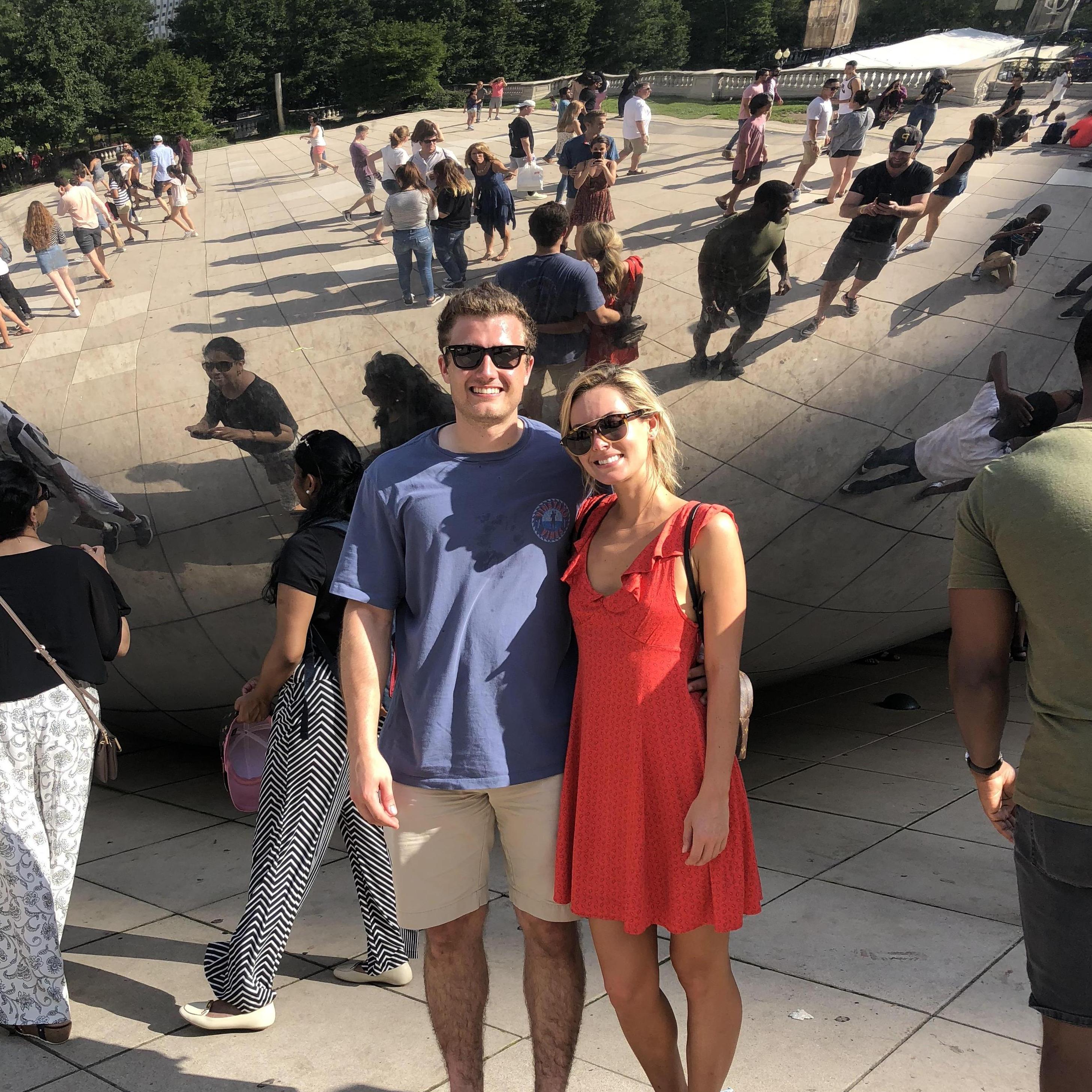 Michael's first time visiting Julia in Chicago