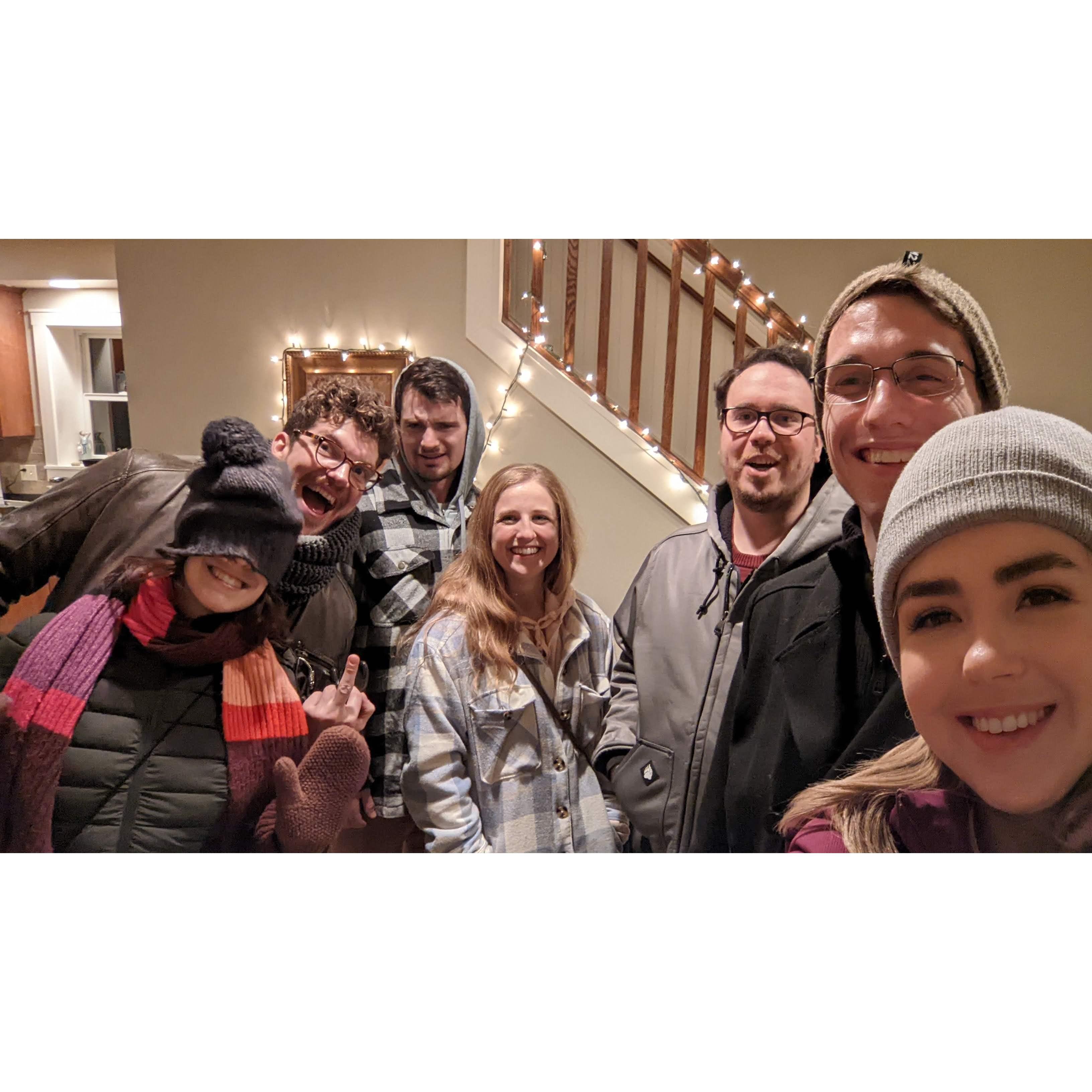 New Year's Eve 2021 with friends