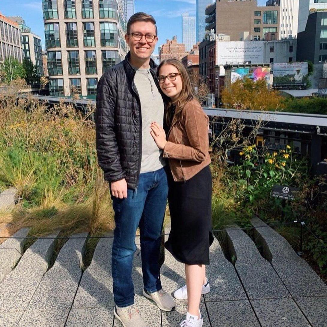 After Katie said YES!