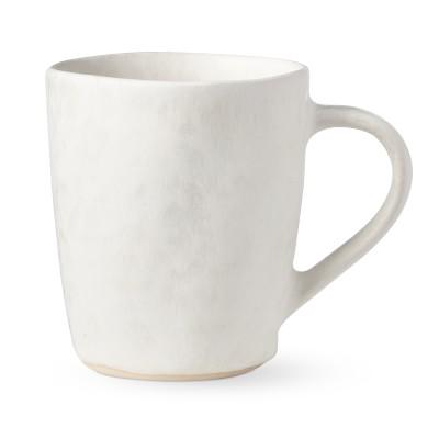 Luna Mugs, Set of 4, White