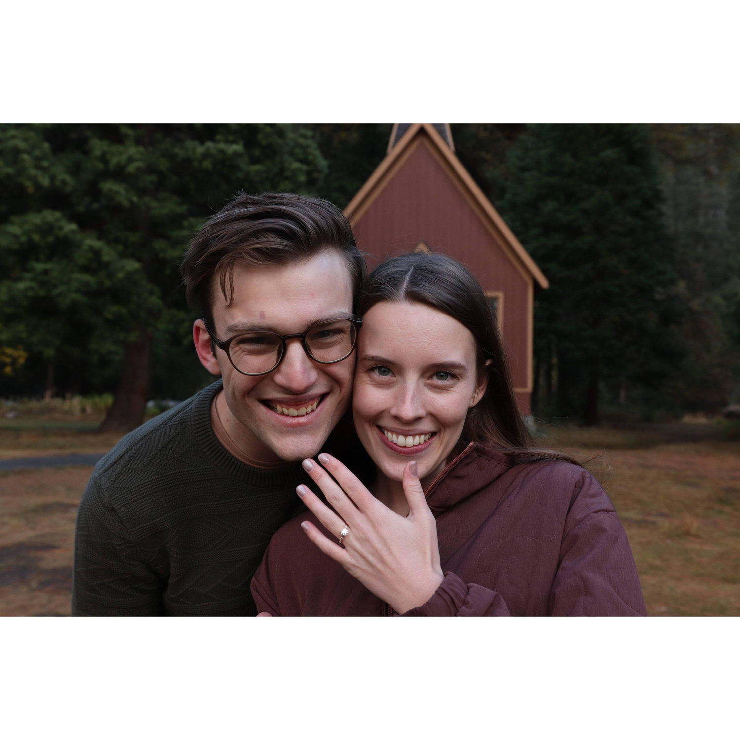 She said yes!