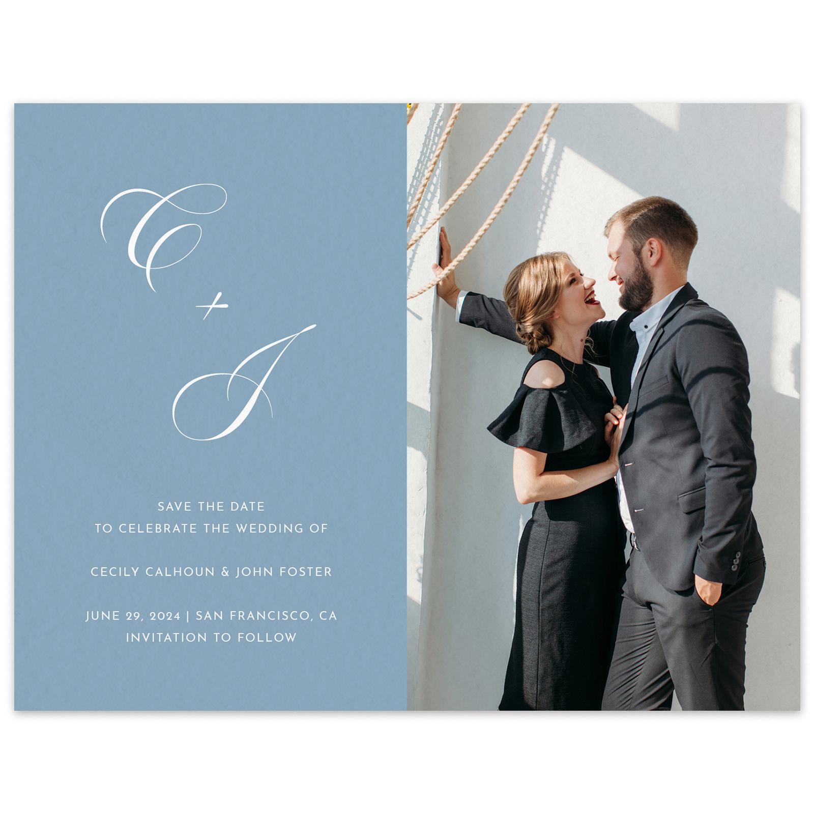 2024 Paper & Digital Save The Dates for Weddings - Zola