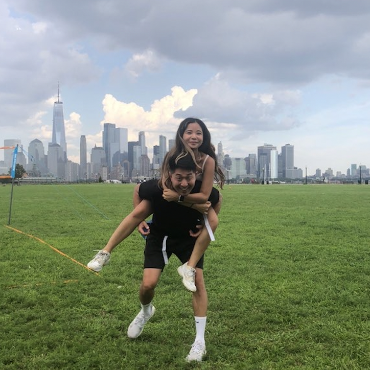 After a fun field day in Jersey City with friends