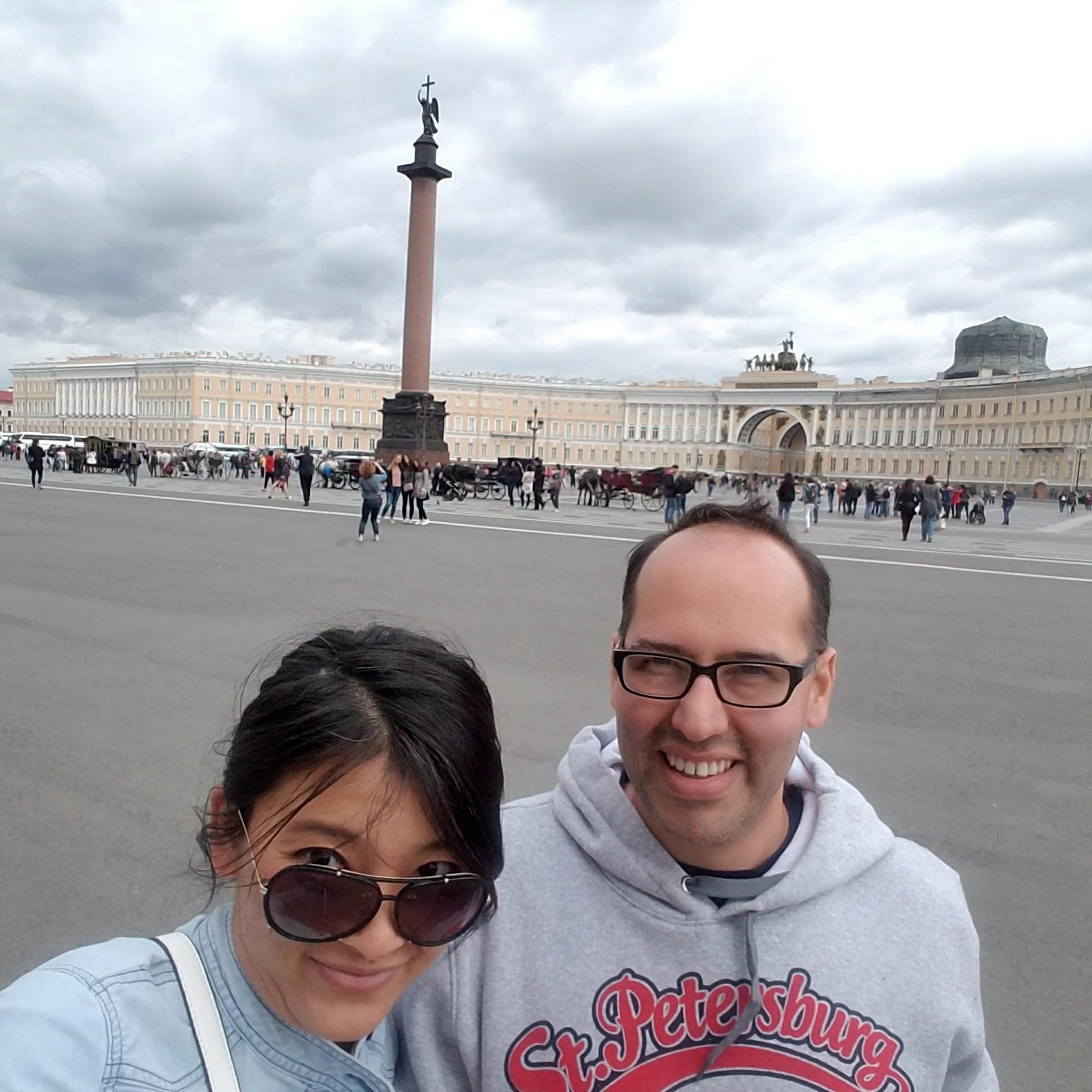 St. Petersburg palace plaza