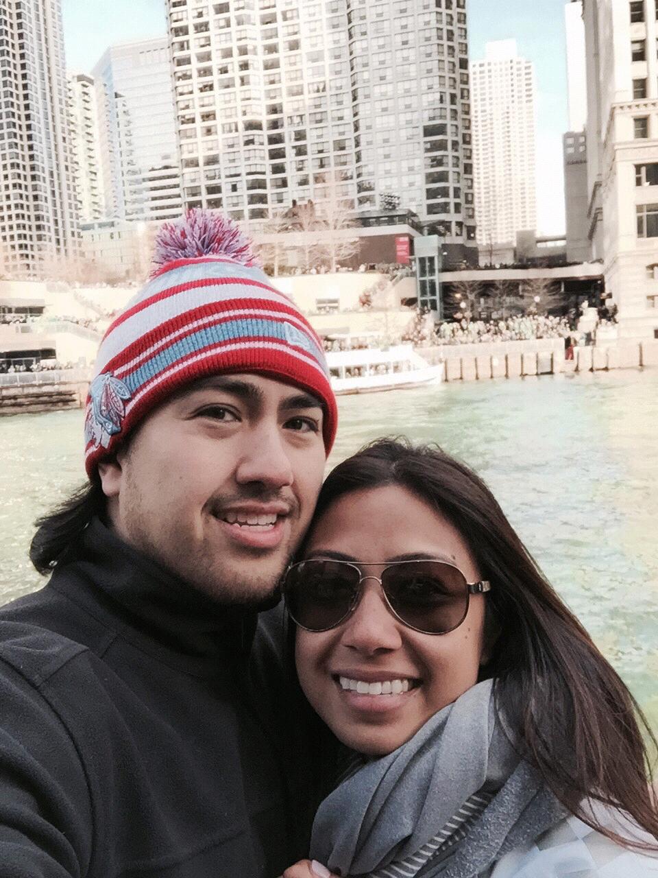 March 14, 2015: Chicago River Dyeing