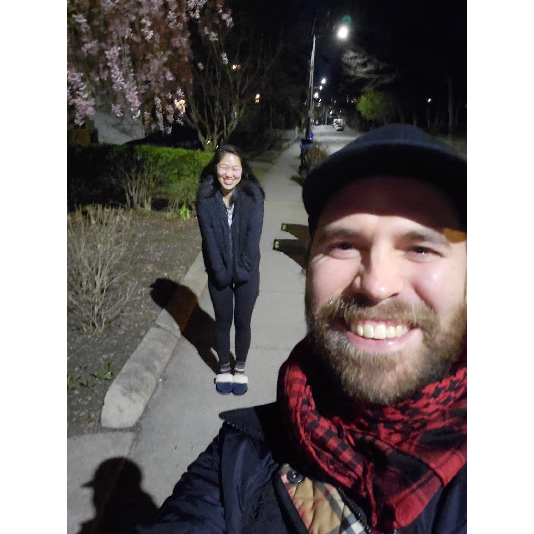 April 2020 - 6 feet apart