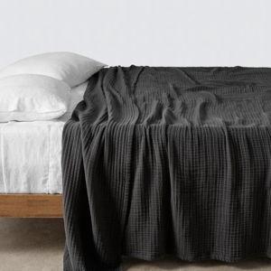 Parachut Home Organic Cotton Gauze Bed Blanket