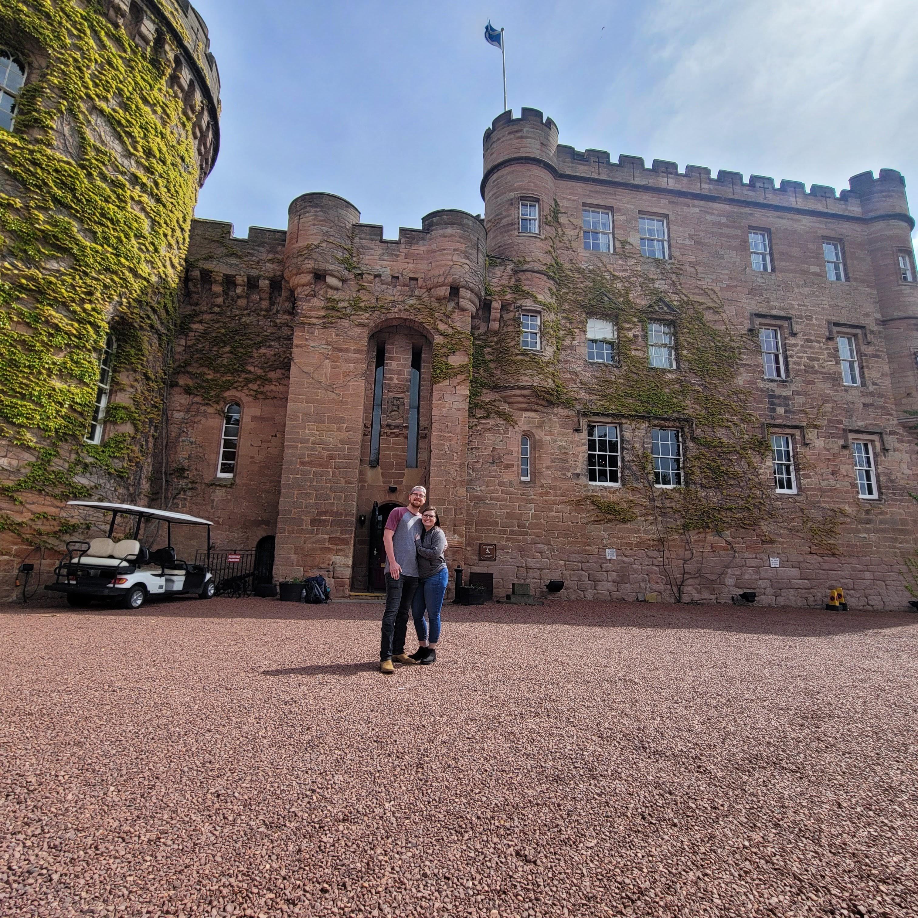 Dalhousie Castle in Scotland