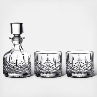 Marquis by Waterford Markham 3-Piece Stacking Decanter & Tumbler Set