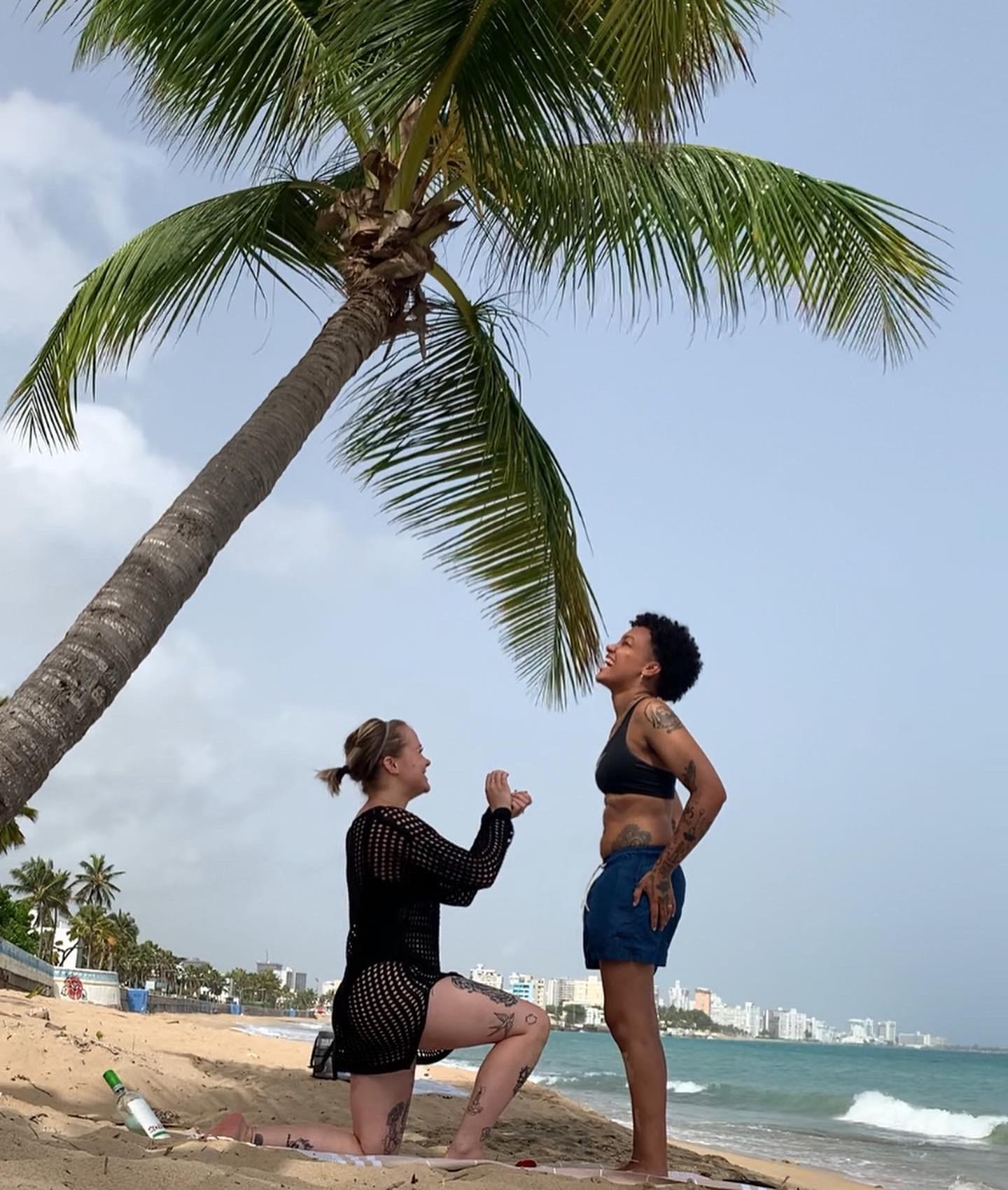 When I proposed back to Jay, of course she said yes, lol.