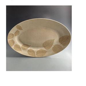 Kaleidoscope pottery platter