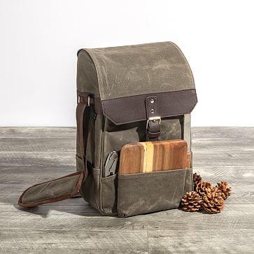 Insulated Double Wine & Cheese Bag