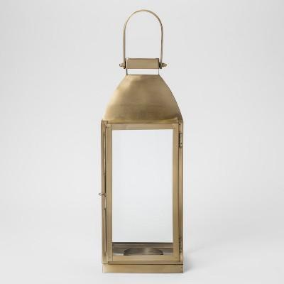 Metal Lantern - Gold - Smith & Hawken&#153;