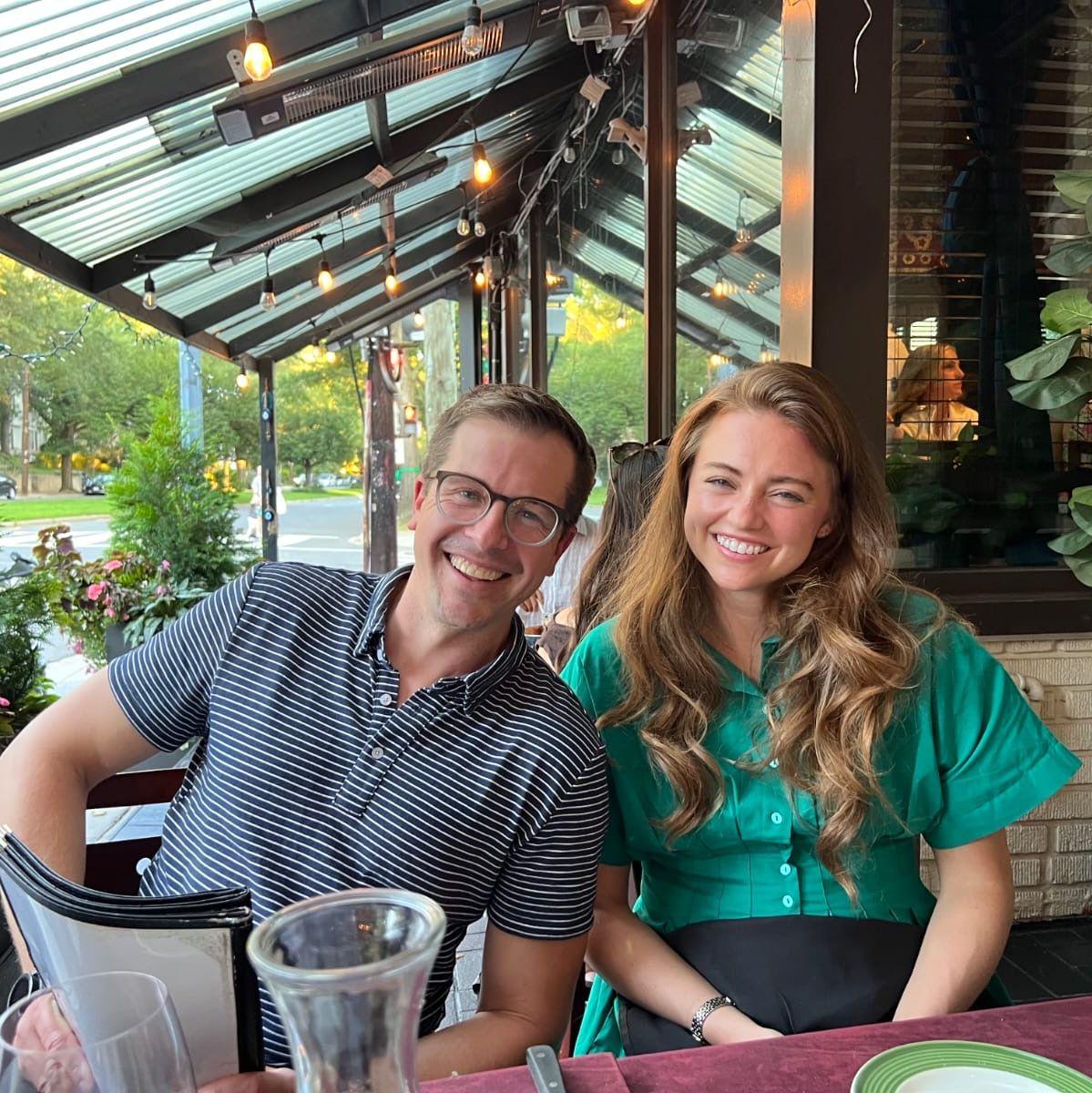 Dinner out in DC with the Cavin's! '25