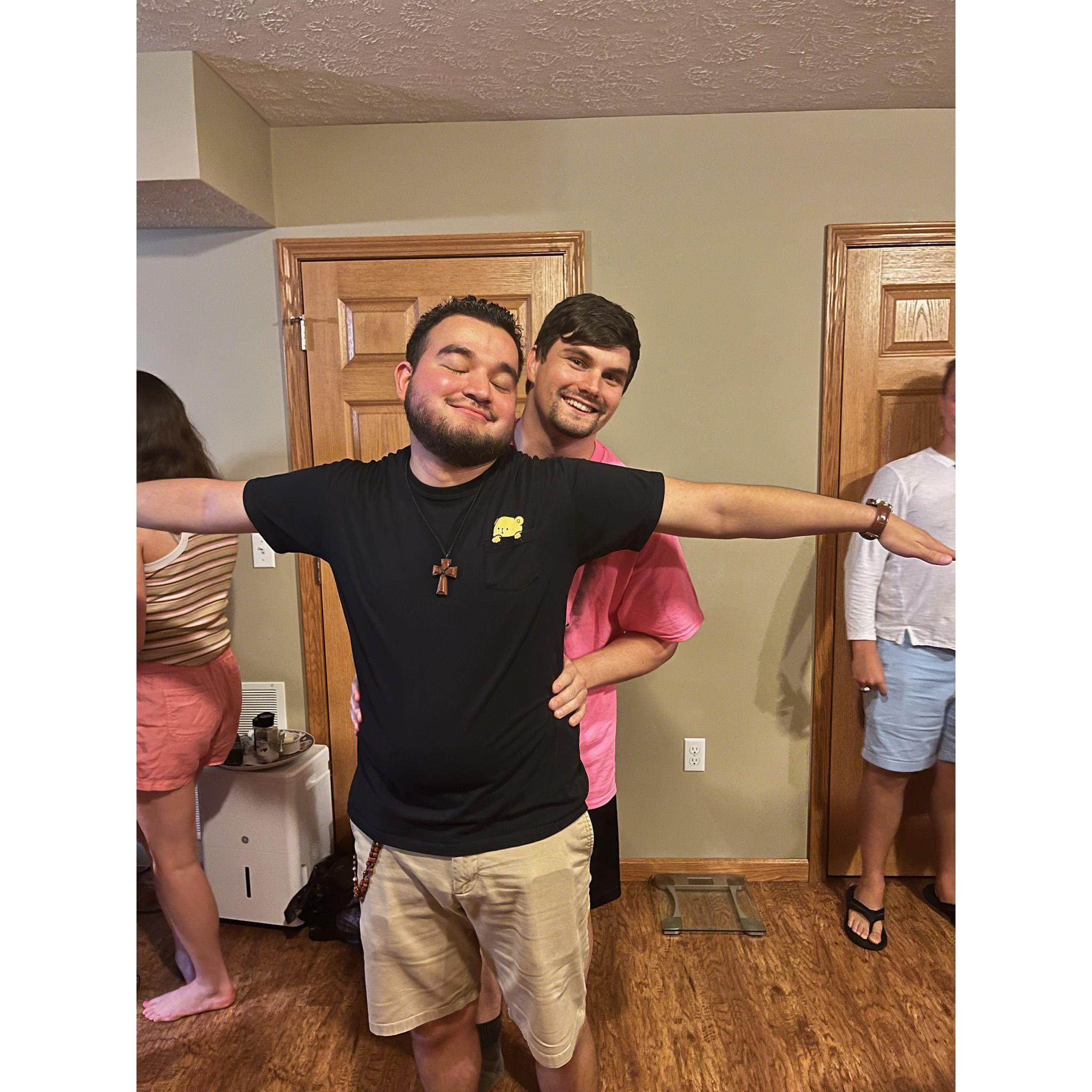 Andrew’s 28th birthday party. Just wanted to share this one hehe