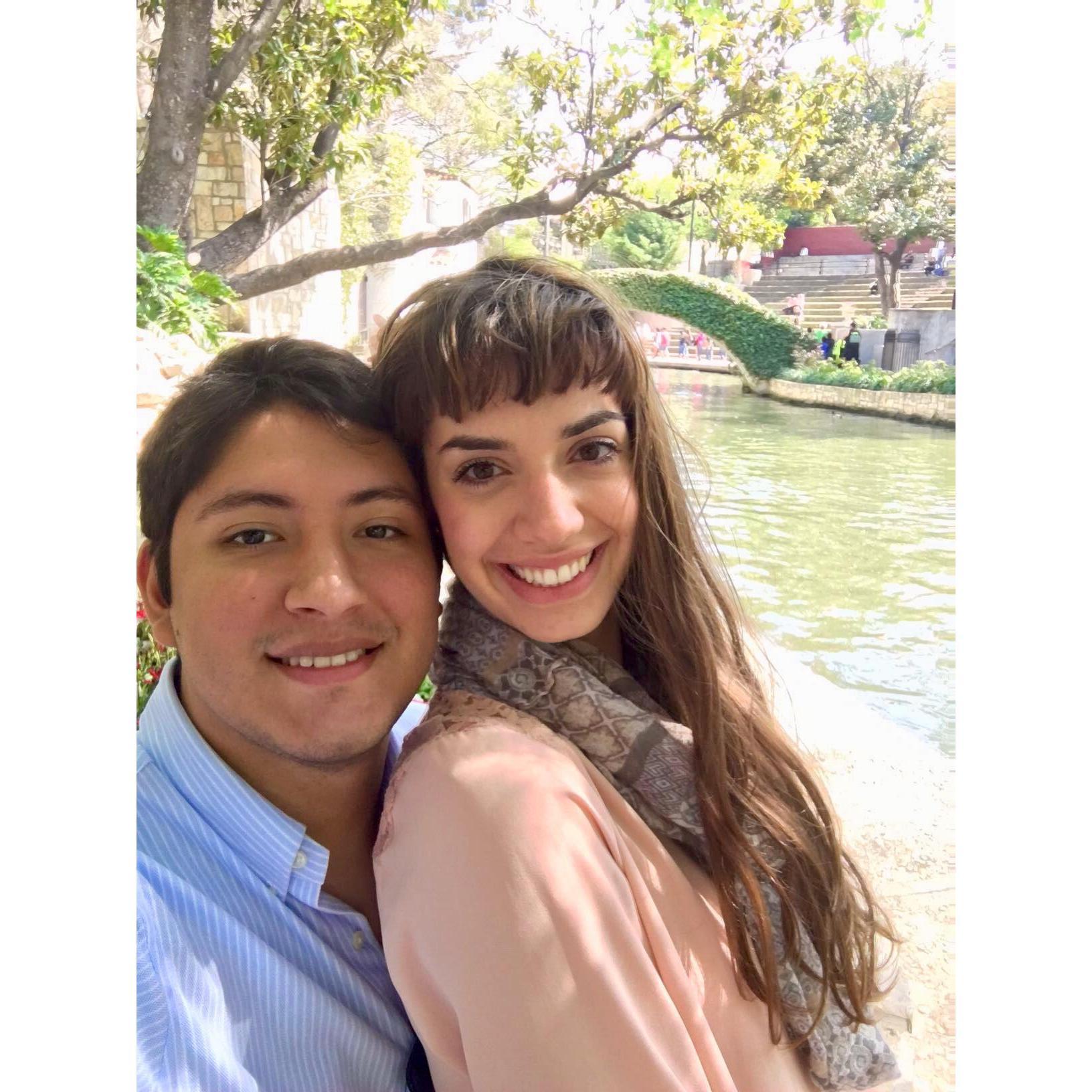 San Antonio, TX: Primer viaje a San Antonio juntos Marzo 2016