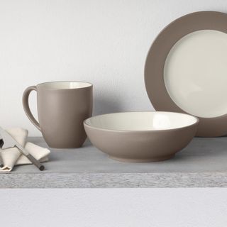 Colorwave Rim 4-Piece Place Setting, Service for 1