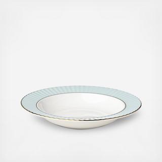 Pleated Colors Rim Soup Bowl
