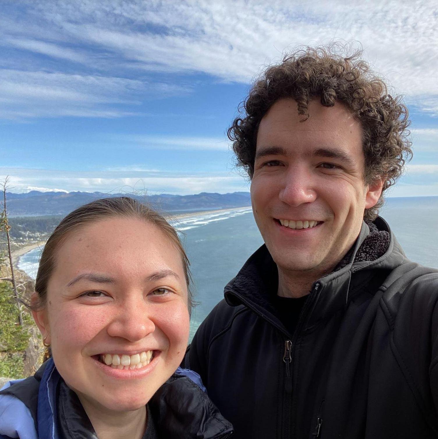 Our first trip together, Seaside, OR - April 2021