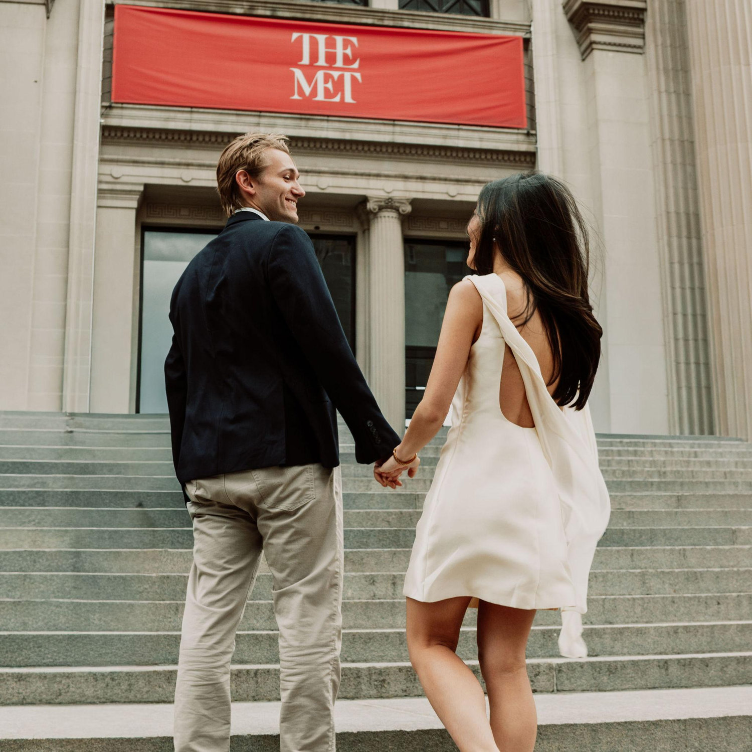 We had one of our first dates at the Met!